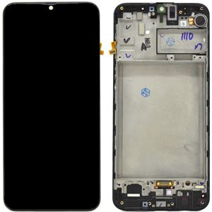 Samsung Galaxy (M307-M215) M30s M21 Ekran Dokunmatik Servis Çıtalı Siyah